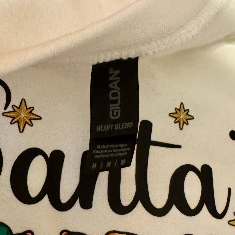“Santa’s Favorite Nurse” Crewneck Sweatshirt - Picture 3 of 3